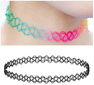 Tattoo Stretchy Fun  Chokers | Top Trenz