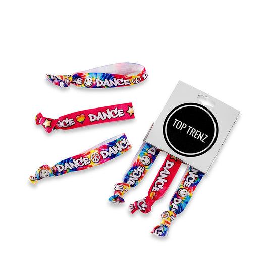 Dance Graffiti Ponytail Holders | Top Trenz