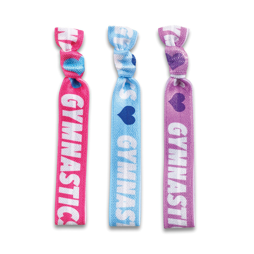 Cute  Gymnastics Print Ponytail Holders | Top Trenz