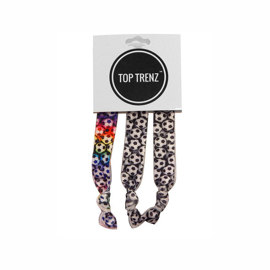 Soccer Ponytail Holders | Top Trenz